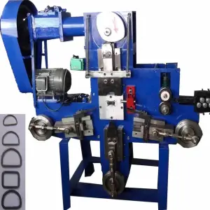 Automatic Mechanical Metal Bag Shoes D Wire Buckle Bending Forming Machine