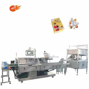 Table Tennis Ball Packaging Machine Automatic Horizontal Table Tennis Golf Ball Boxing Packaging Machine