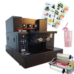 A3 3250 Inkjet UV Flatbed Printer for Pen Golf Ball Phone Case Printing Machine