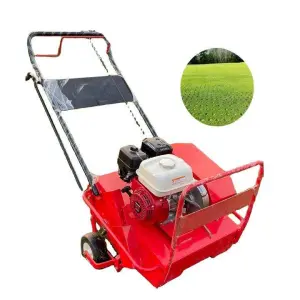 Tiller Cultivator for Golf Course Lawn Hole Punching Aerator Gas Multi-tool Garden Machine Efficient Lawn Maintenance Machine