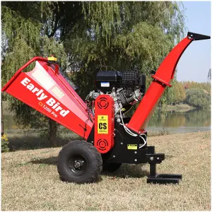 120mm Branch Chipping Capacity 15HP Machine PTO Tree Shredder on Wood Chipper