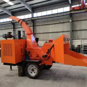 Branch Tree Cutting Wood Chipper Machine/ Wood Chips Shredder/ Wood Chipper