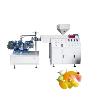 High-Speed 6 Station Rotary Automatic Blow Molding Machine Popsicle Tube Soft Tube Ice Lolly Extrusion for PVC & HDPE