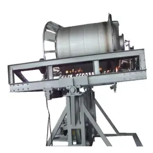 Rotomolding Water tank Machine Open Flame Swing Rotary Molding Machine