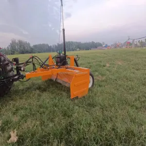 Laser Leveling Grader for Farm Machinery 2.5-4m Laser Land Grader for Tractor Land Leveling Equipment Improve Soil Production