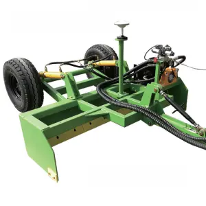 Dual Mast Laser Land Leveler for Precision Ground Leveling Turf Maintenance Golf Course and Sport Field Soil Smoothing Equipment