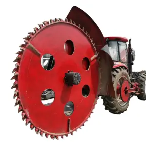 High Efficiency Disc Trencher Ditching Machine for Opening Underground Cable Laying Ditches Gearbox Trencher