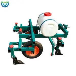 Plastic Mulch Laying With Drip Tape Applicator Ground Film Manufacturing Machine