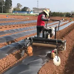 Plastic Film Mulching Machine Film Layer Machine Small Agriculture Machinery for Farm Filed Orchard Garden