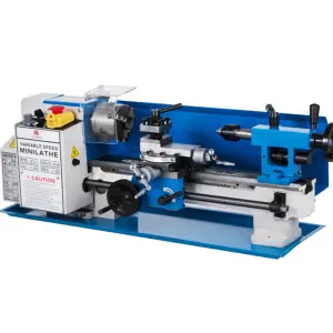 0618-3B Lathe Machine Precision Benchtop Mini Metal Milling Lathe Mini Lathe Machine