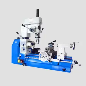 Multi-Purpose Lathe Mill Combo Machine Manual Lathe with Multiple Functions