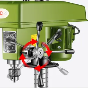 Bench Drill Multi-function Drilling and Tapping Machine Industrial Speed Control Bench Drilling and Milling Machine