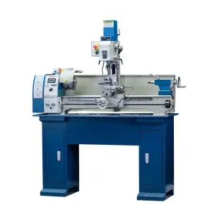 Fusai FC250V American Standard Multifunctional Benchtop High Precision 3 in 1 Mini Metal Lathe Drilling and Milling Machine