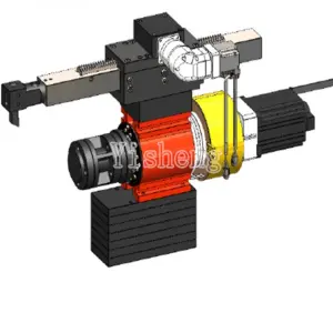 Automatic Multi-Function Portable Cylindrical Processing Machine Shaft End Lathe Thread Cutting Portable Journal Lathe Machine