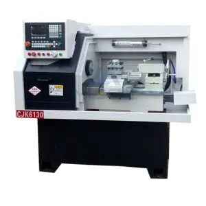 CNC Lathe Machine CK6132 Sliding Head CNC Lathe
