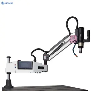 M3 M10 Customized Electric Threading and Tapping Machine Automatic Servo Motor Vertical Tapping Machine with PLC 220V Voltage