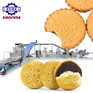 Automatic Wafer Biscuit Making Machine Bakery Equipment Biscuit Making Machine
