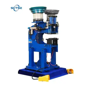 Automatic Two Hopper Feeder Riveting Machine With Multiple Functions