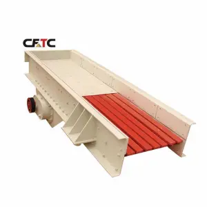 CFTC Vibrating Feeder Equipment Electromagnetic ZSW380*95 Vibrating Feeder for Jaw Crusher