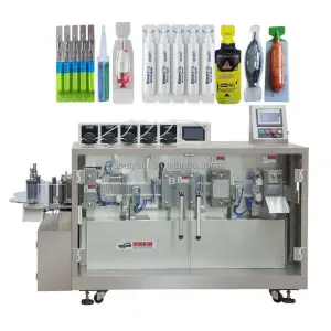 Auto Plastic Honey Blister Packing Machine for Ketchup Tomato Sauce Jam Honey Makeup Cream Cosmetic Liquid Essential Oil