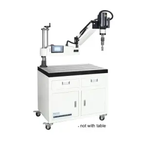 M6-M36 Cnc Automatic Flexible Arm Nut Screw Servo Electric Tapping Machine for Pipe Metal Thread Drilling Machine