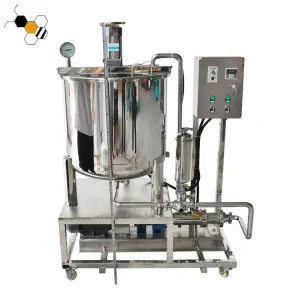 0.5 Ton Stainless Steel Electric Honey Refining Machine Automatic with Preheating Mixing Filtering Functions