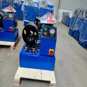 High Pressure Hose Shrinking Machine Hydraulic Oil Pipe Locking Machine Hose Buckling Machine