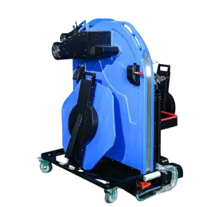 Integrated Automatic Strap Feeding Side Pallet Strapping Machine with Buckle Locking System