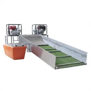 Gold Mining Dredge Boat 5 Inch Gold Dredge Mini Portable Gold Recovery Machine