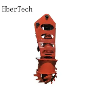 KD100 Excavator Mounted Dredge Pump Hydraulic Submersible Slurry Pump Underwater Suction Sand Pump Excavator Dredger