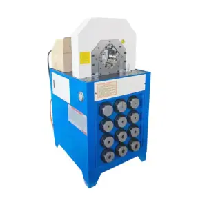Hydraulic Rubber Hose Pressing Crimping Machine Locking Tube Micro Oil Pipe Buckle Press High Pressure Hose Locking Machine
