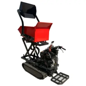 Agricultural Tracked Vehicles Crawler Type Small Dump Truck for Garden Use