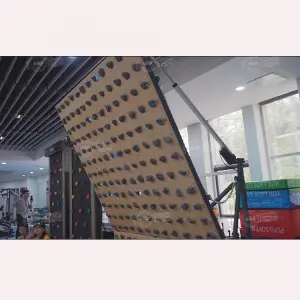 Mobile Adult Rock Auto Climbing Wall Climbing Treadwall