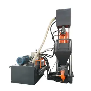 Powder Compacting Hydraulic Press Aluminum Turnings Block Moulding Machine Briquette Machine