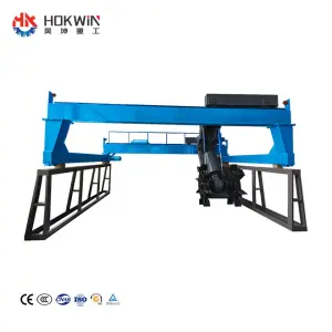Cow Dung Wheel Type Composting Equipment with Motor Animal Manure Composter Compost Turner