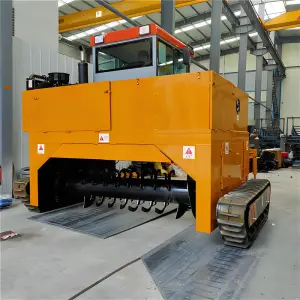 Compost Mixer Machine for Home Farm and Manufacturing Plant Featuring a Core Motor Component; Compost Turner