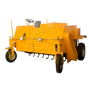 Food Waste to Compost Turner Machine Moving Type Compost Turner