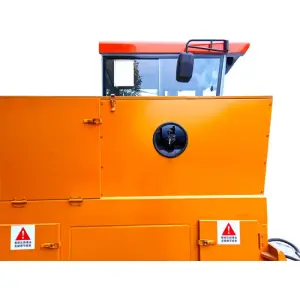 Fertilizer Crawler Type Compost Turner Farms High Productivity Field Installation