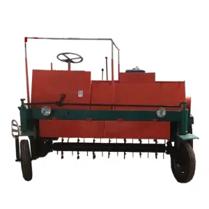 Automatic Oyster Mushroom Composting Making Machine Organic Fertilizer Compost Turner