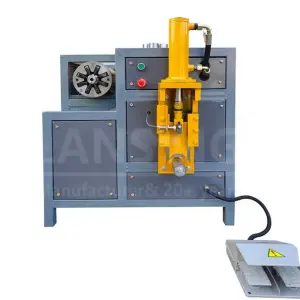 LM-60 Automatic Motor Coil Winding Machine Scrap Processing and Cutting Waste Copper Wire Electric Motor Recycling Machines