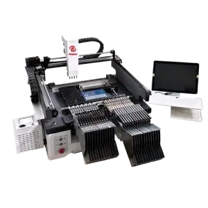 Desktop Pick and Place Machine Automatic Electronics Production Machinery 2/4 Head High Precision Pcb Smt Pick and Place Machine