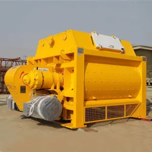 SICOMA Twin Shaft Compulsory Concrete Mixer for Concrete Batching Plant