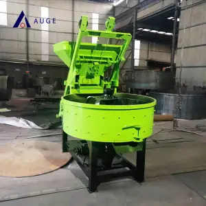 Self Loading Pan Concrete Mixer Heavy Duty Planetary Cement Mixer Machine Pan Portable Concrete Pan Mixer Machine