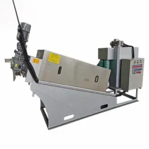 Solid-Liquid Separator for Spiral Sludge Dewatering Machine Water Treatment Machinery