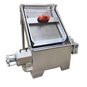 Stainless Animal Waste Chicken Cow Dung Dewatering Machine Manure Dewatering Machine Solid Liquid Separator Machine