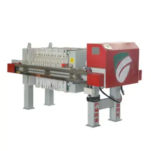Auto and Manual Hydraulic Plate-and-frame Filter Press Sludge Dewatering Machine Chemical Sludge Dewatering
