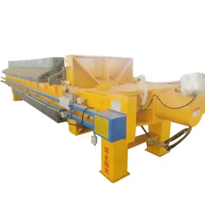 Industrial Hydraulic Filter Press Machine for Waste Water Treatment & Sludge Dewatering, Automatic Operation