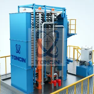 High Pressure Vertical Automatic Hydraulic Filter Press for Aluminum