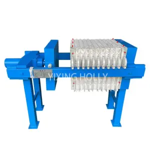 Automatic Screw Press Sludge Mini Filter Press Frame Membrane Filter Press Machine for Sewage Dewatering Sludge