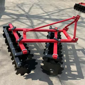 460mm Disc Harrow Heavy Duty Disc Harrow Folding Mounted Harrows for Soil Preparation and Stubble Breaking
